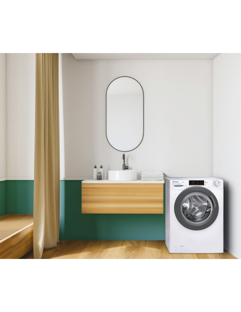 Candy Smart Inverter CSS1413TWMRE/FR machine à laver Charge avant 13 kg 1400 tr/min Blanc