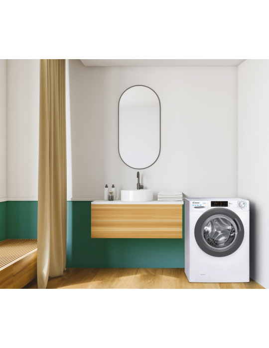 Candy Smart Inverter CSS1413TWMRE/FR machine à laver Charge avant 13 kg 1400 tr/min Blanc