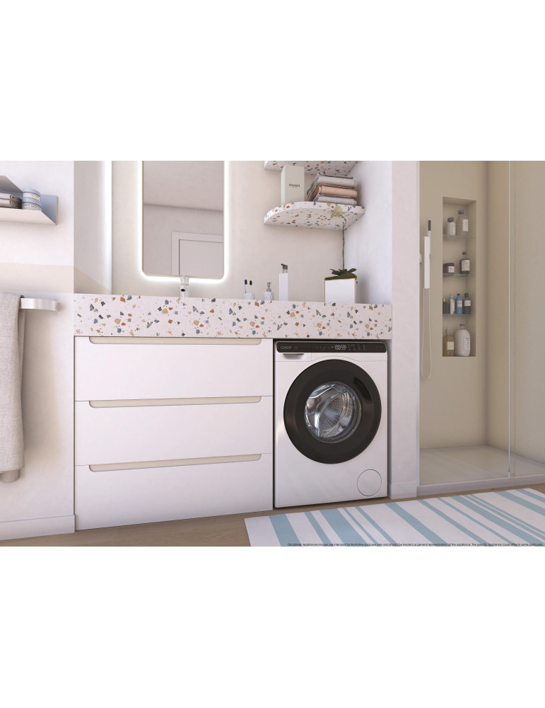 Candy CW50-BP12307U1-S machine à laver Charge avant 5 kg 1200 tr/min Blanc