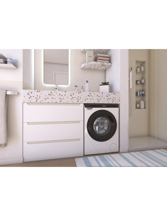 Candy CW50-BP12307U1-S machine à laver Charge avant 5 kg 1200 tr/min Blanc