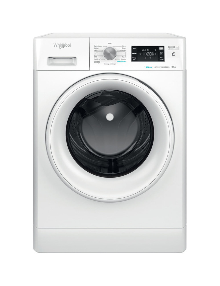 Whirlpool Lave-linge posable - FFBS 8469 WV FR