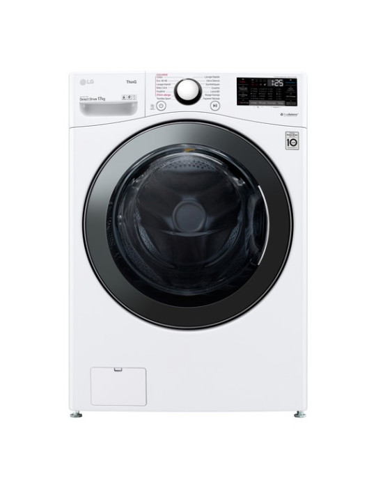 LG F71P12WHS machine à laver Charge avant 17 kg 1060 tr/min Blanc