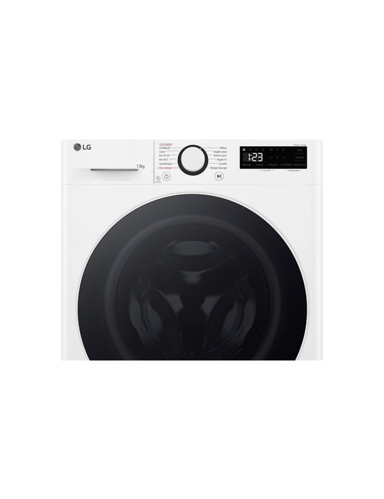 LG F34R50WHS machine à laver Charge avant 13 kg 1360 tr/min Blanc
