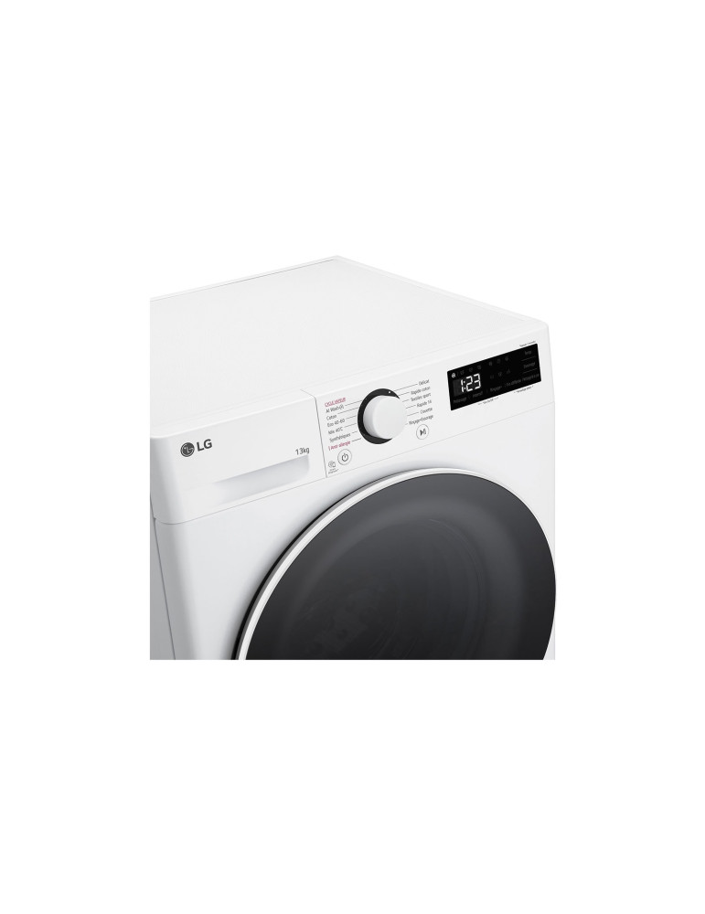 LG F34R50WHS machine à laver Charge avant 13 kg 1360 tr/min Blanc