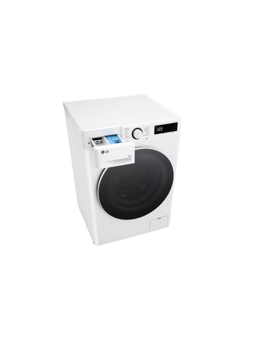 LG F34R50WHS machine à laver Charge avant 13 kg 1360 tr/min Blanc