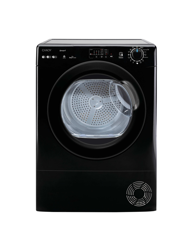 Candy Smart CS EH9N2LBEB-S sèche-linge Pose libre Charge avant 9 kg Noir