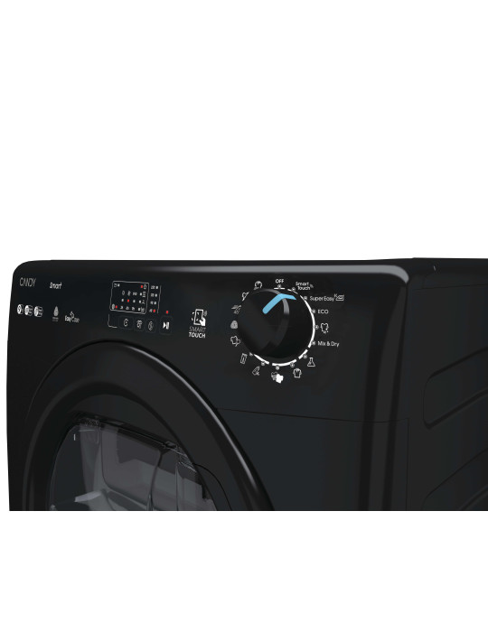 Candy Smart CS EH9N2LBEB-S sèche-linge Pose libre Charge avant 9 kg Noir