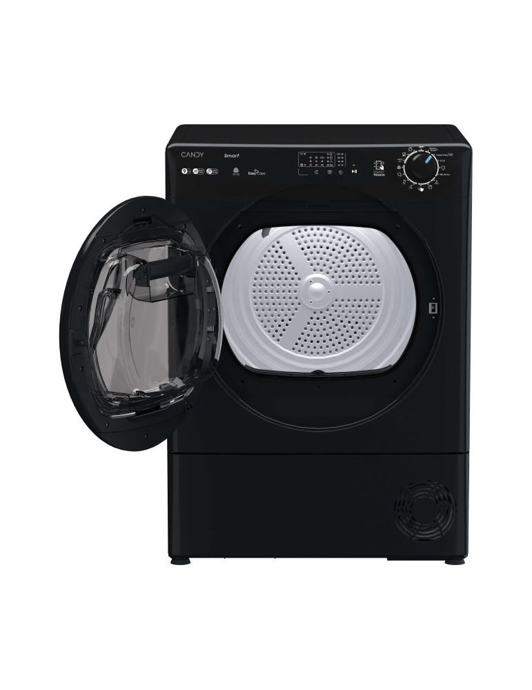 Candy Smart CS EH9N2LBEB-S sèche-linge Pose libre Charge avant 9 kg Noir