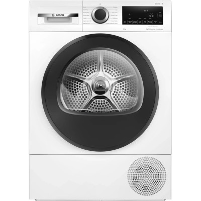 Bosch Serie 6 WQG24502GB sèche-linge Pose libre Charge avant 9 kg Blanc
