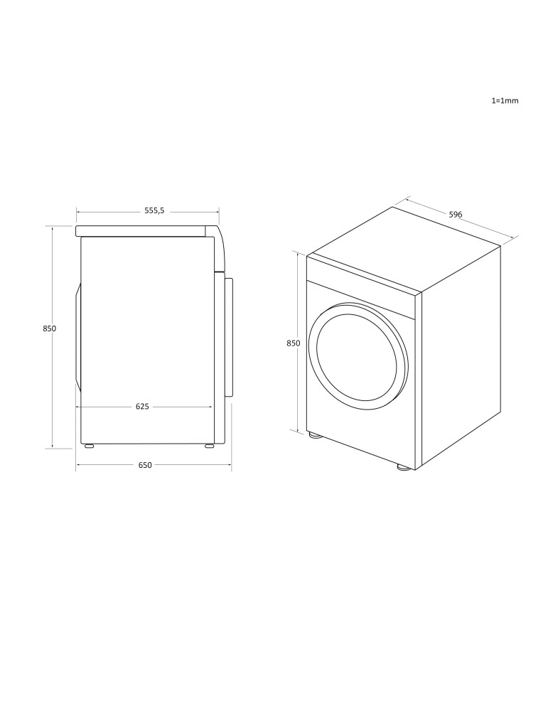 Haier I-Pro Series 5 HD100-A2959RE-FR sèche-linge Pose libre Charge avant 10 kg Anthracite