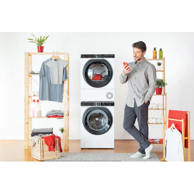 Hoover H-DRY 500 NDPEH10A2TCBEXSS sèche-linge Pose libre Charge avant 10 kg Blanc 2