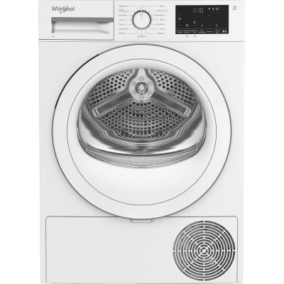 Whirlpool CWSD83MWWSFR sèche-linge Pose libre Charge avant 8 kg Blanc 2