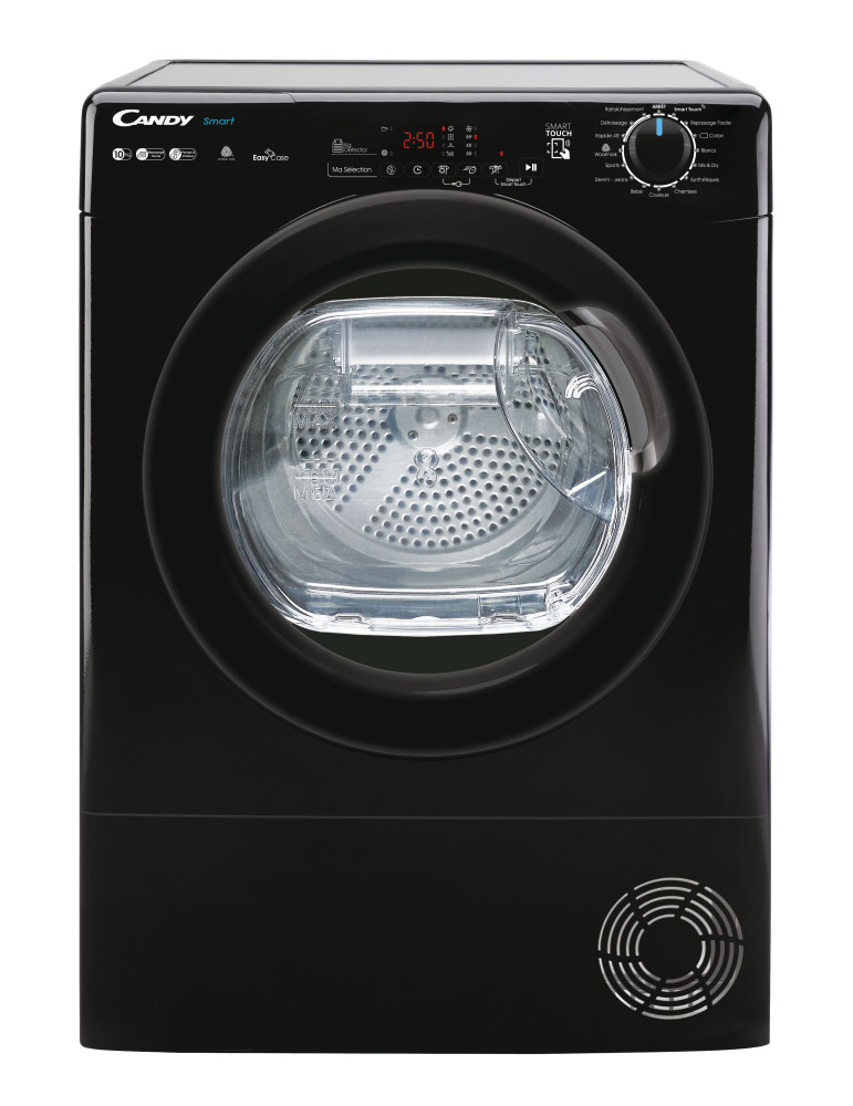 Candy Smart CSEH10A2DBEBX-47 sèche-linge Pose libre Charge avant 10 kg Noir