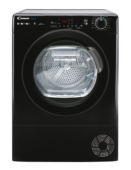 Candy Smart CSEH10A2DBEBX-47 sèche-linge Pose libre Charge avant 10 kg Noir