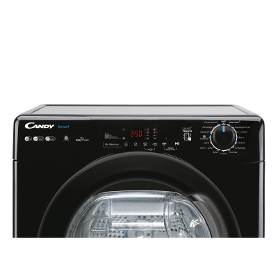 Candy Smart CSEH10A2DBEBX-47 sèche-linge Pose libre Charge avant 10 kg Noir 2