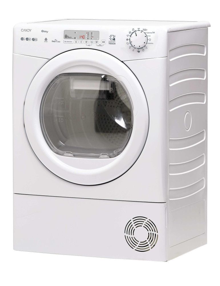 Candy Smart EY EH8N1DE-S sèche-linge Pose libre Charge avant 8 kg Blanc