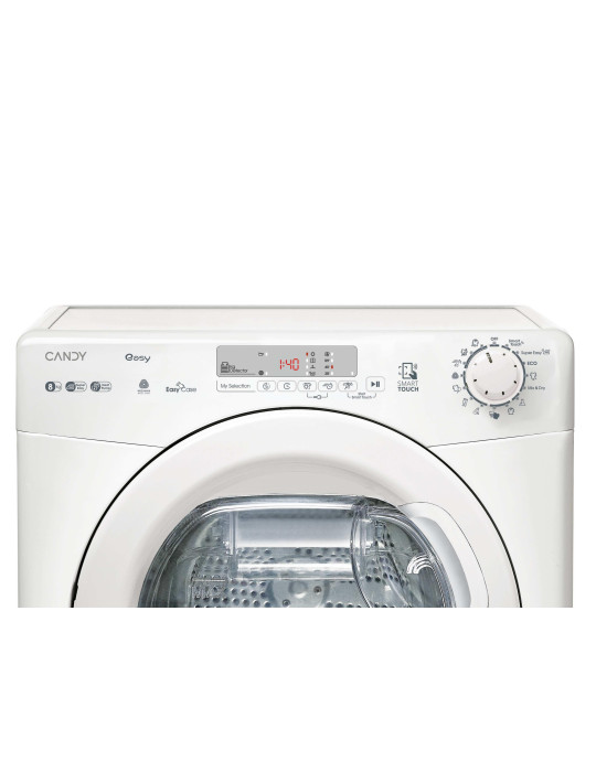 Candy Smart EY EH8N1DE-S sèche-linge Pose libre Charge avant 8 kg Blanc