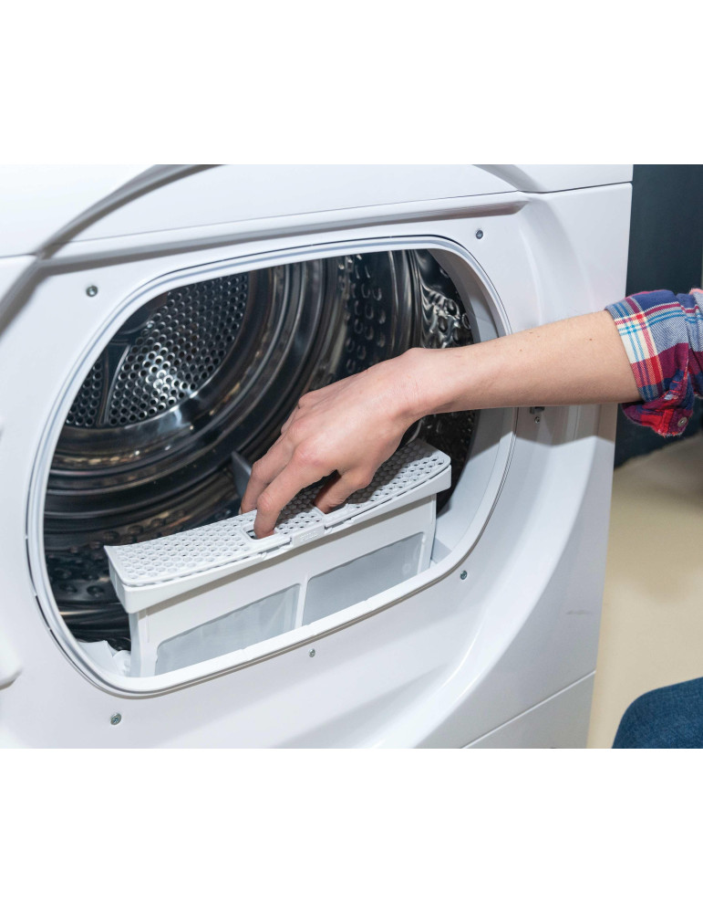 Candy Smart EY EH8N1DE-S sèche-linge Pose libre Charge avant 8 kg Blanc