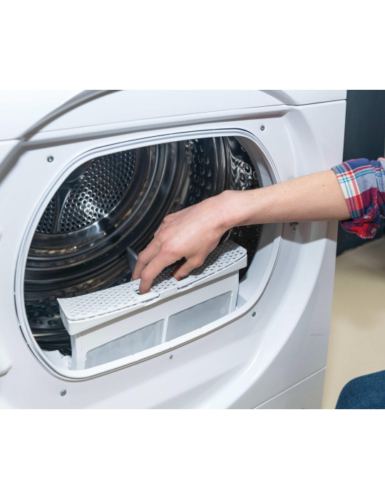 Candy Smart EY EH8N1DE-S sèche-linge Pose libre Charge avant 8 kg Blanc