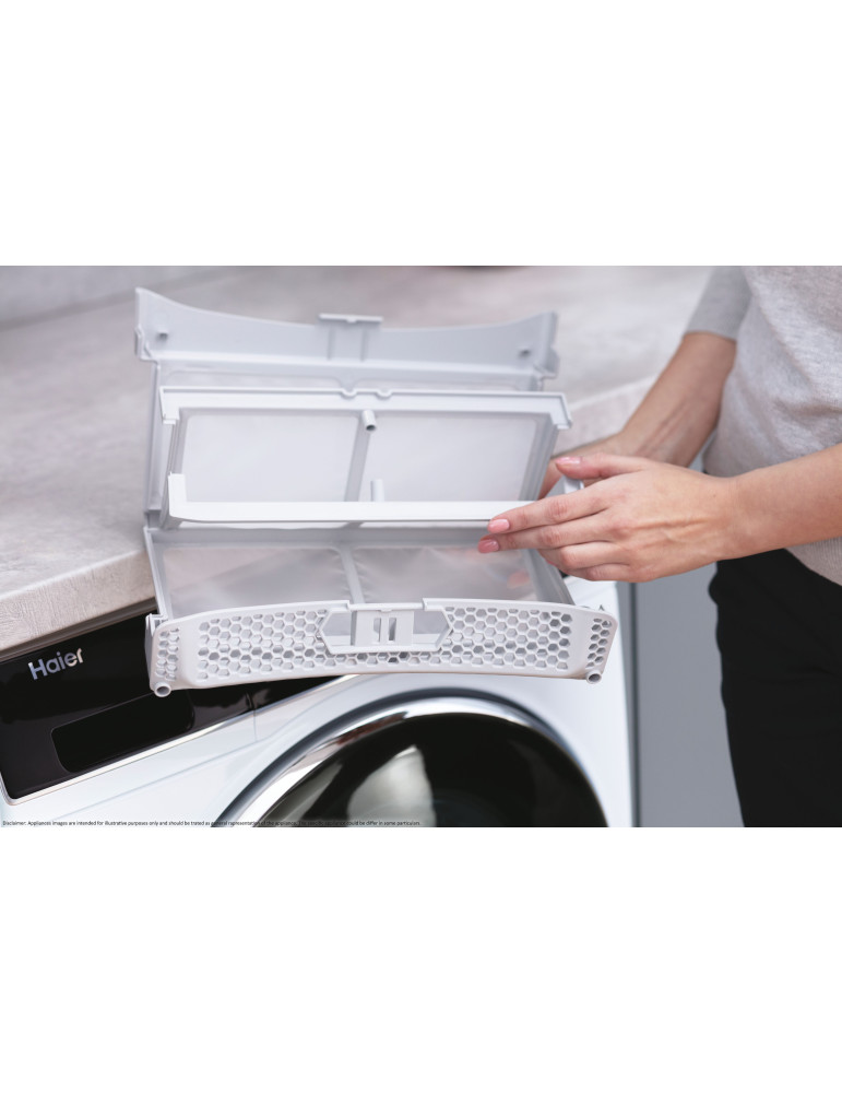 Haier HD100-A2939 sèche-linge Pose libre Charge avant 10 kg Blanc