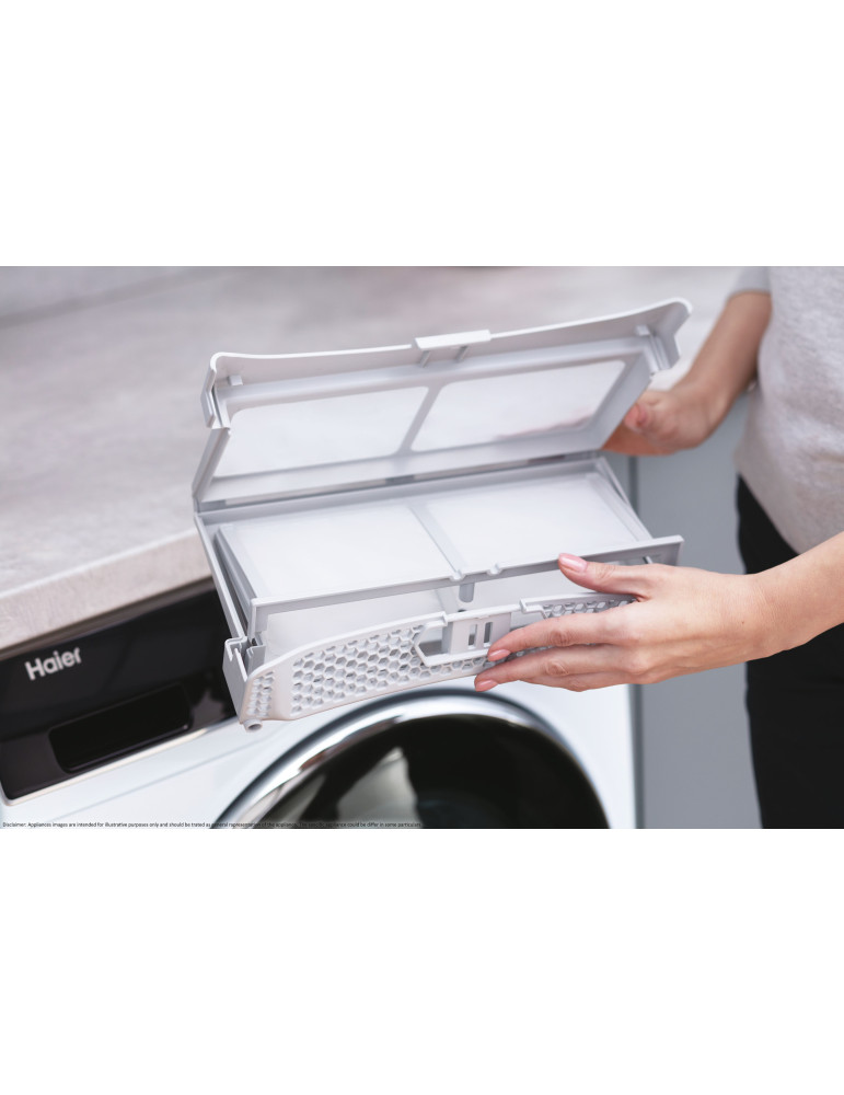 Haier HD100-A2939 sèche-linge Pose libre Charge avant 10 kg Blanc