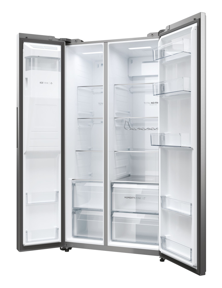 Haier HSW59F18EIMM Pose libre 601 L Platine, Acier inoxydable