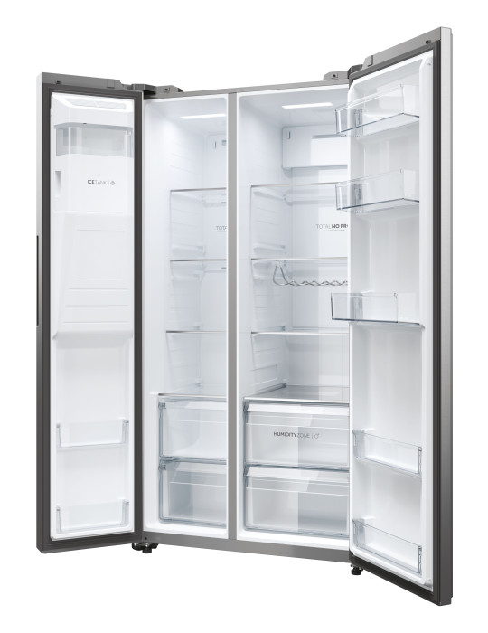 Haier HSW59F18EIMM Pose libre 601 L Platine, Acier inoxydable