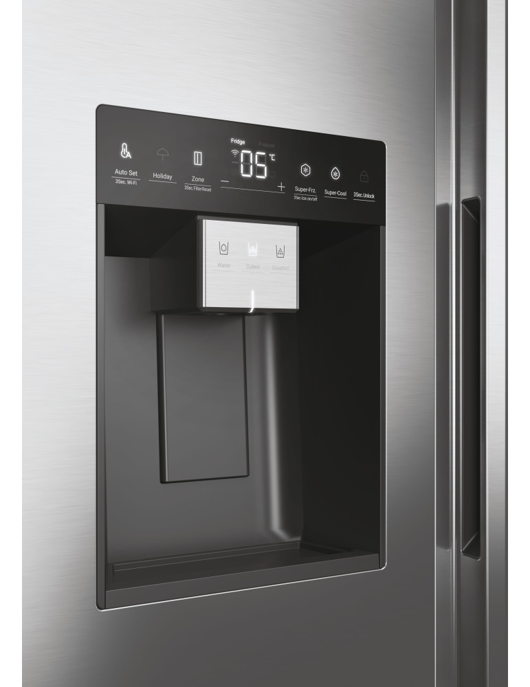 Haier HSW59F18EIMM Pose libre 601 L Platine, Acier inoxydable