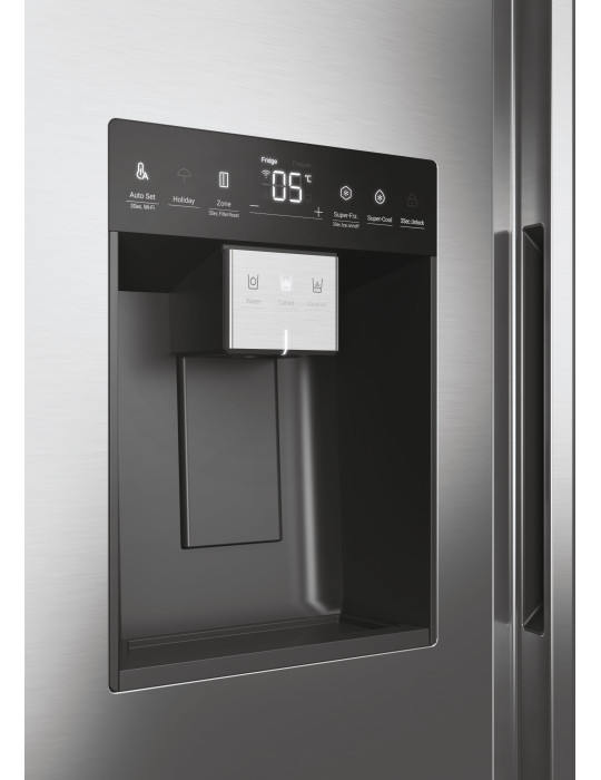 Haier HSW59F18EIMM Pose libre 601 L Platine, Acier inoxydable