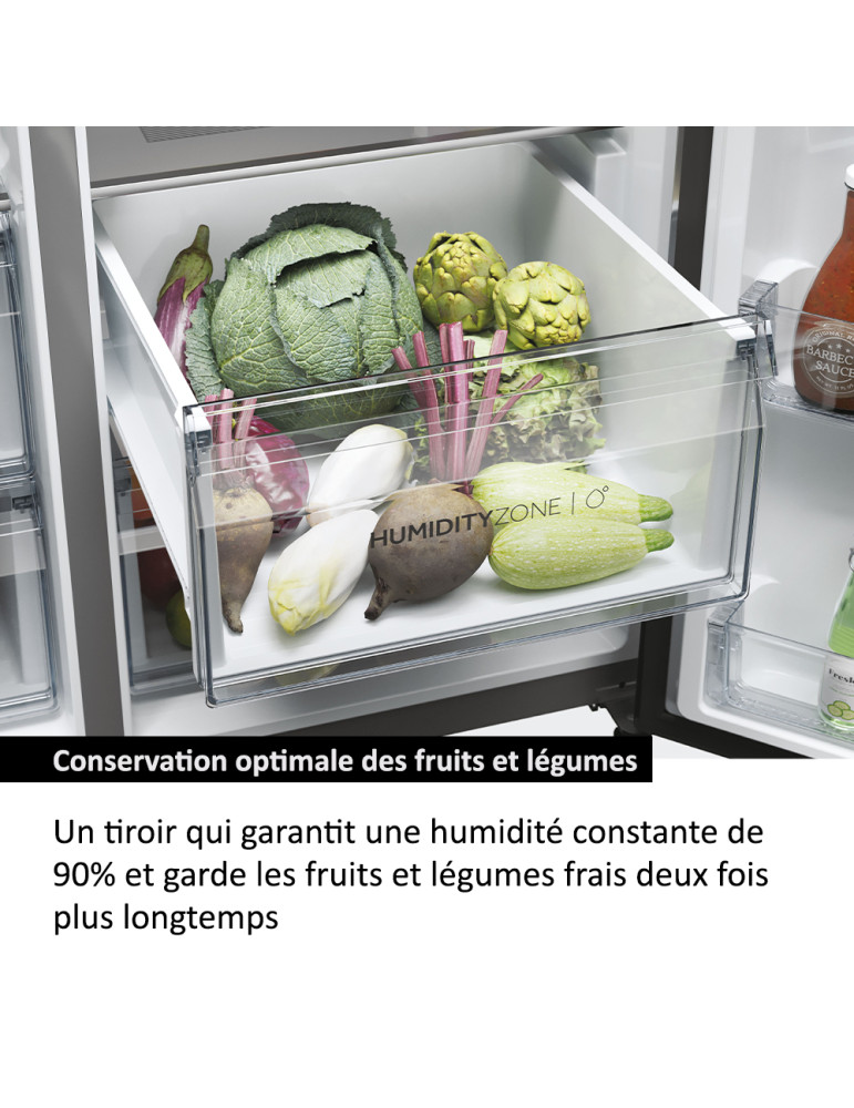 Haier HSW59F18EIMM Pose libre 601 L Platine, Acier inoxydable