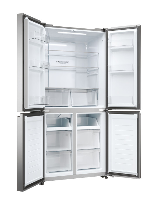 Haier HCR3818ENMM Pose libre 467 L Platine, Acier inoxydable