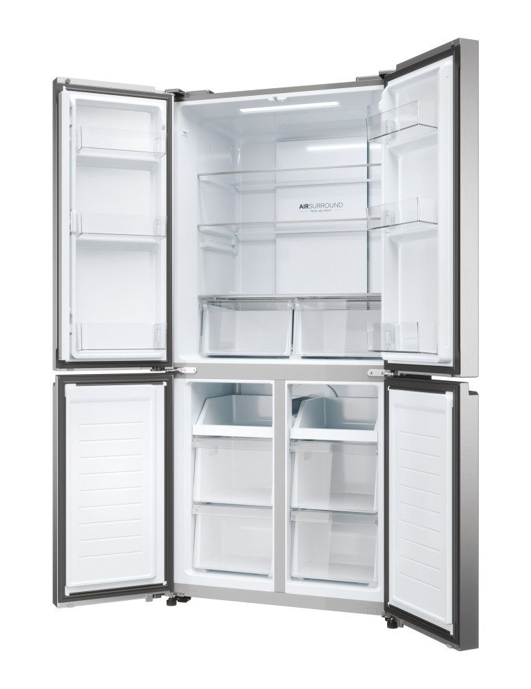 Haier HCR3818ENMM Pose libre 467 L Platine, Acier inoxydable