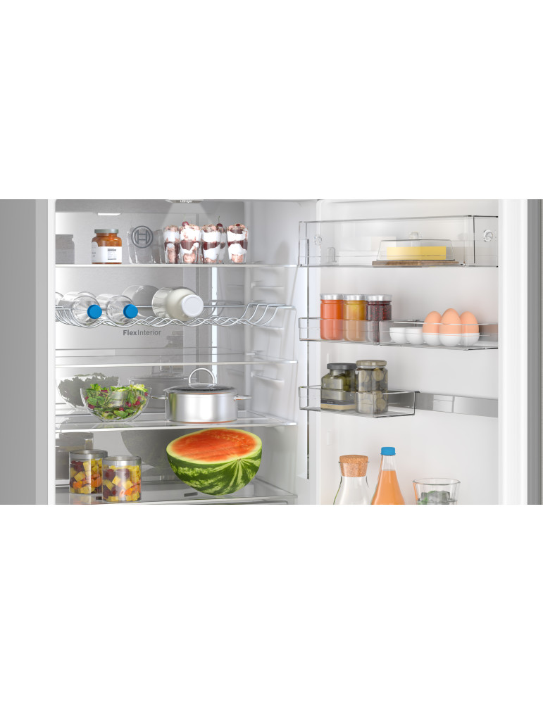 Bosch Serie 6 KGN49AIBT réfrigérateur-congélateur Pose libre 440 L Acier inoxydable