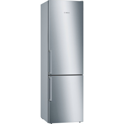 Bosch Serie 6 KGE398IBP réfrigérateur-congélateur Pose libre 343 L Acier inoxydable