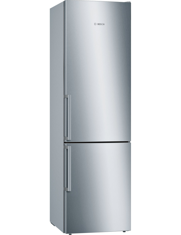 Bosch Serie 6 KGE398IBP réfrigérateur-congélateur Pose libre 343 L Acier inoxydable