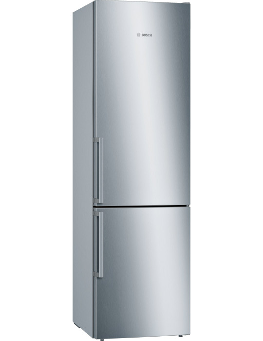 Bosch Serie 6 KGE398IBP réfrigérateur-congélateur Pose libre 343 L Acier inoxydable