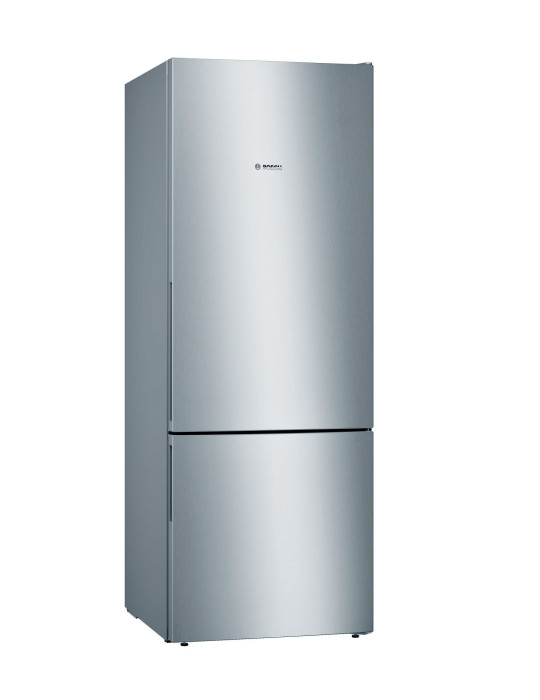 Bosch Serie 4 KGV58VLEAS réfrigérateur-congélateur Pose libre 503 L Acier inoxydable