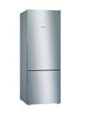 Bosch Serie 4 KGV58VLEAS réfrigérateur-congélateur Pose libre 503 L Acier inoxydable