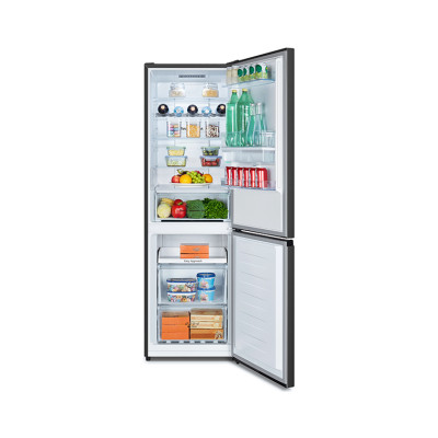 Hisense RB390N4WBE réfrigérateur-congélateur Pose libre 304 L Noir 2