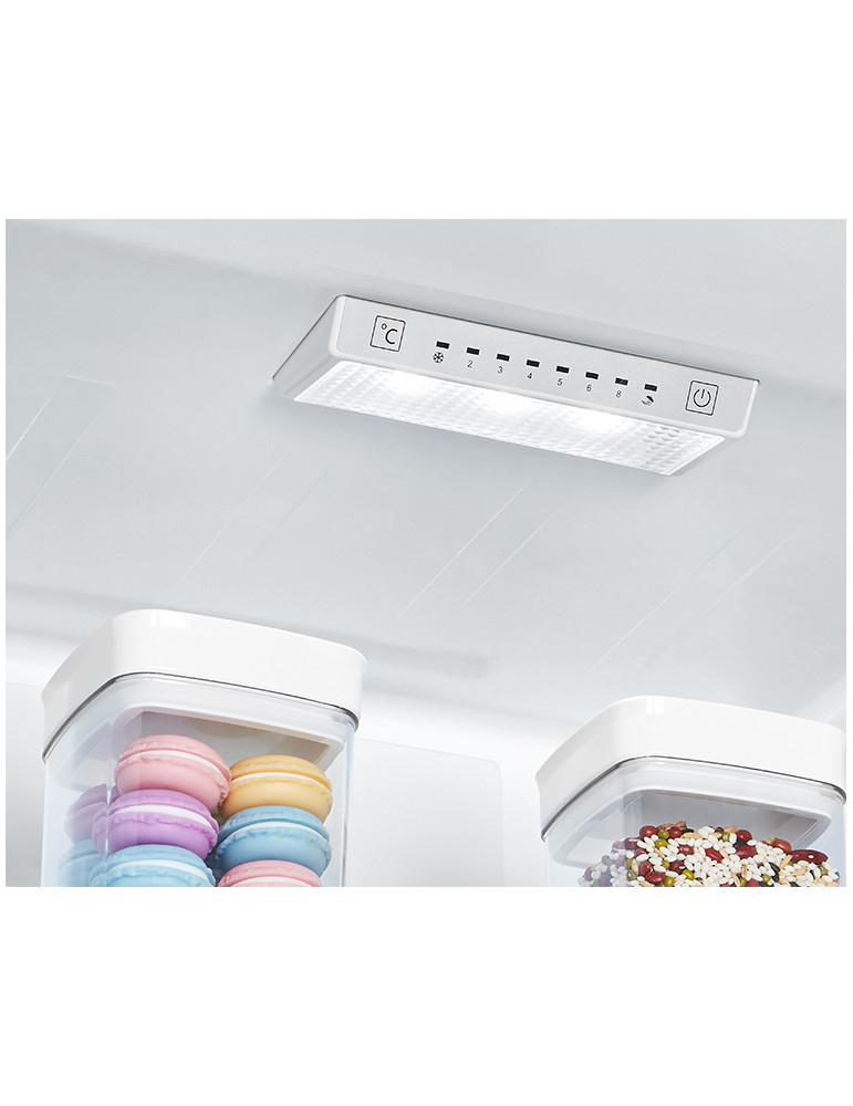 Hisense RB390N4WBE réfrigérateur-congélateur Pose libre 304 L Noir