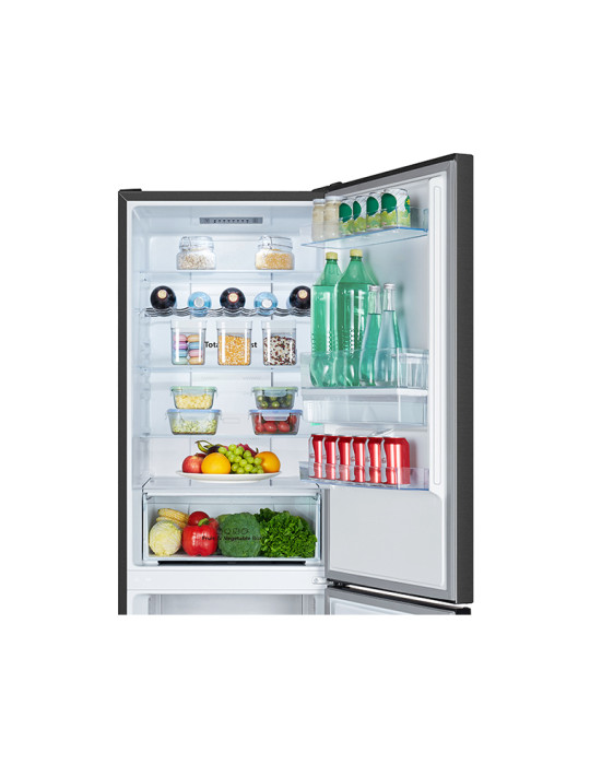 Hisense RB390N4WBE réfrigérateur-congélateur Pose libre 304 L Noir