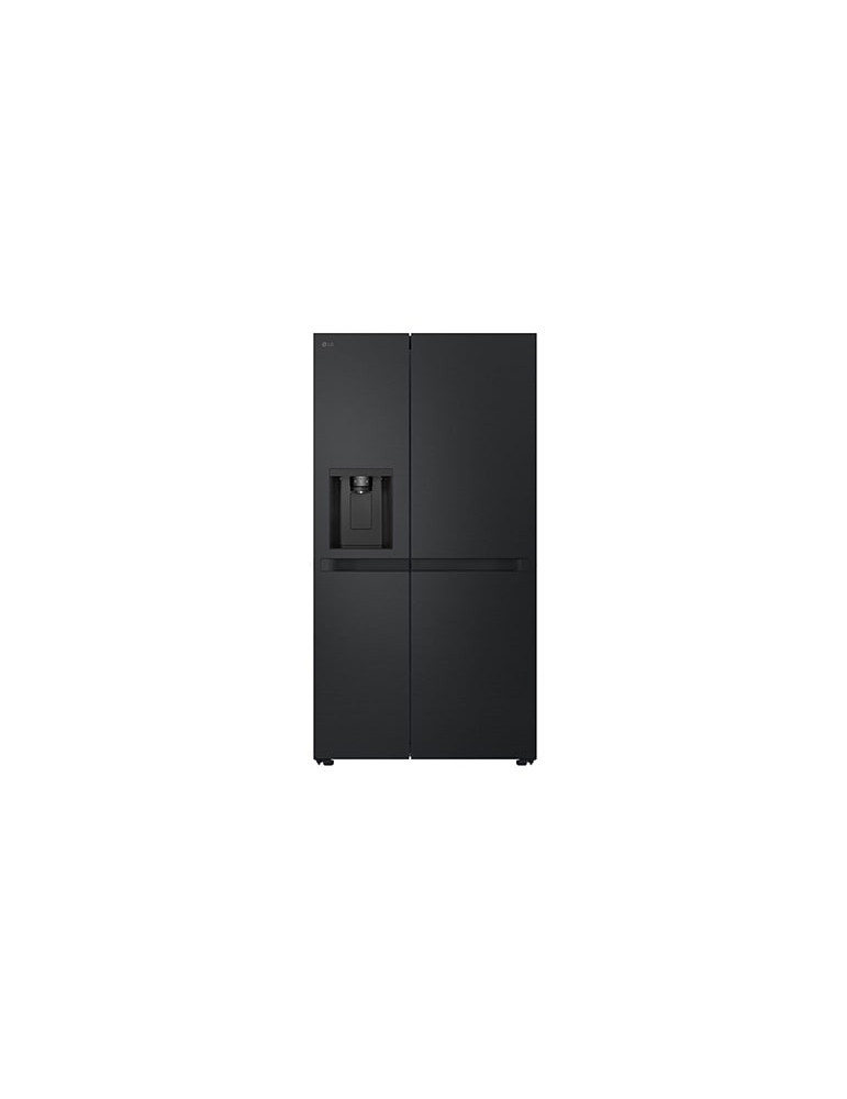 LG GSLC40EPPE frigo américain Pose libre 638 L Noir, Graphite