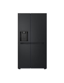 LG GSLC40EPPE frigo américain Pose libre 638 L Noir, Graphite