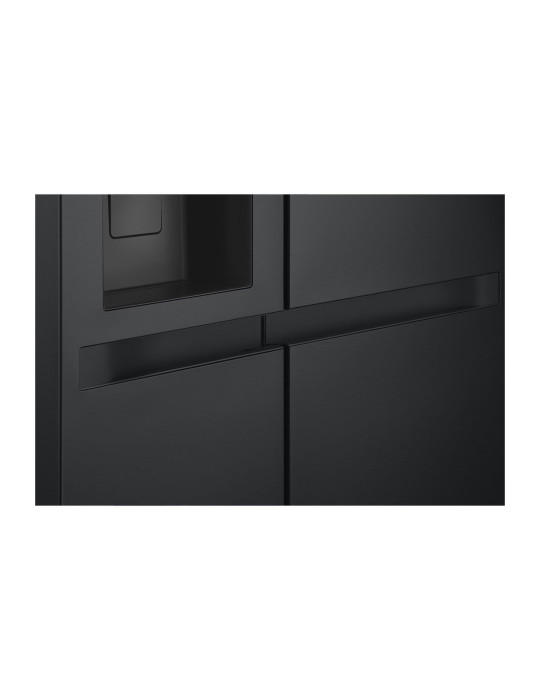 LG GSLC40EPPE frigo américain Pose libre 638 L Noir, Graphite