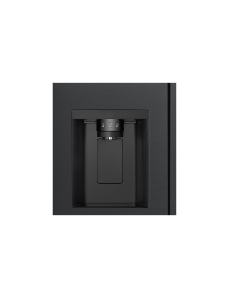 LG GSLC40EPPE frigo américain Pose libre 638 L Noir, Graphite