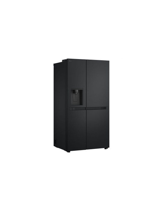 LG GSLC40EPPE frigo américain Pose libre 638 L Noir, Graphite