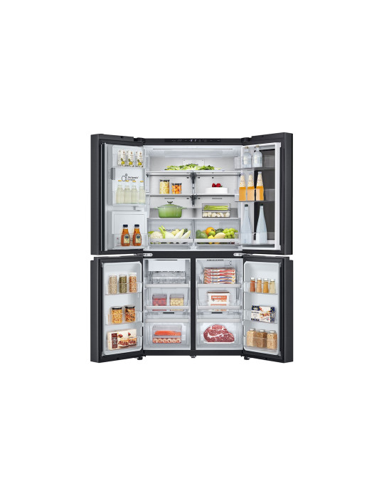 LG GMG960EVEE frigo américain Pose libre 638 L Noir