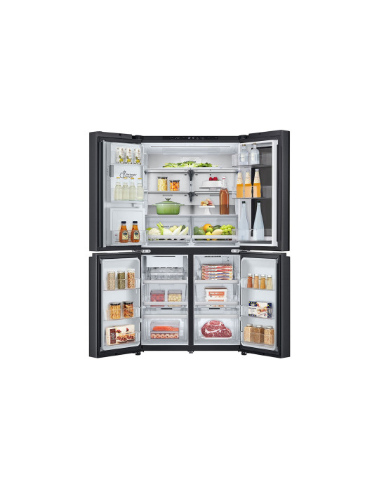 LG GMG960EVEE frigo américain Pose libre 638 L Noir