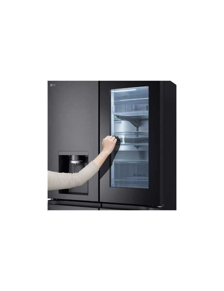 LG GMG960EVEE frigo américain Pose libre 638 L Noir