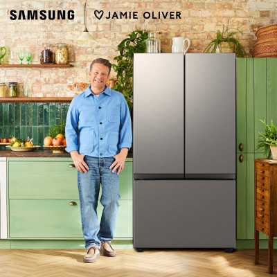 Samsung RF24BB620ES9 frigo américain Pose libre Argent 2